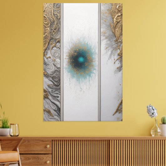 Exploring Abstracts キャンバスプリント (インサイチュ (リビング))