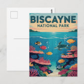 Exploring Biscayne National Park Florida Waters ポストカード (正面/裏面)