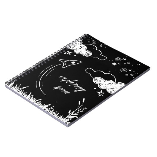 exploring space ノートブック (左側)