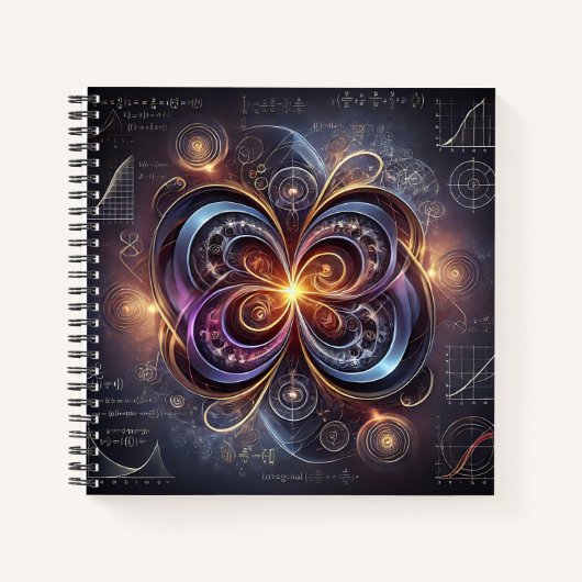 Exploring the Cosmos:物理学ジャーナル ノートブック (正面)