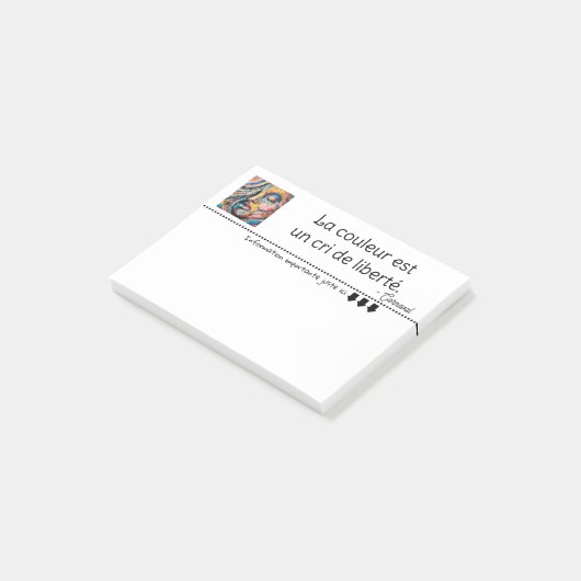  Explosion de couleurs pixelisées ポストイット (アングル)