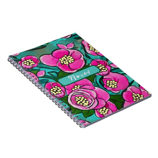 Explosión floral ノートブック (右側)