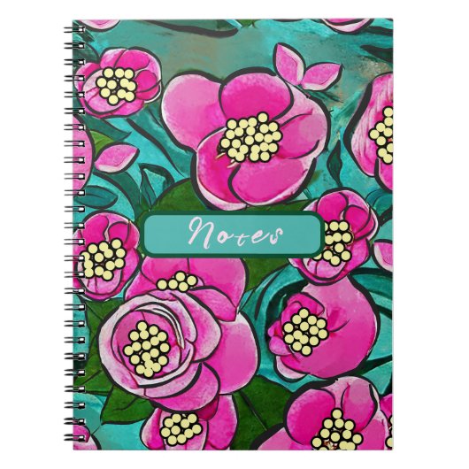 Explosión floral ノートブック (正面)