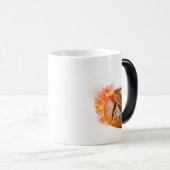 Explosive Fiery Artisan Bread Loaf モーフィングマグカップ (正面右)