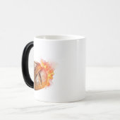 Explosive Fiery Artisan Bread Loaf モーフィングマグカップ (正面左)