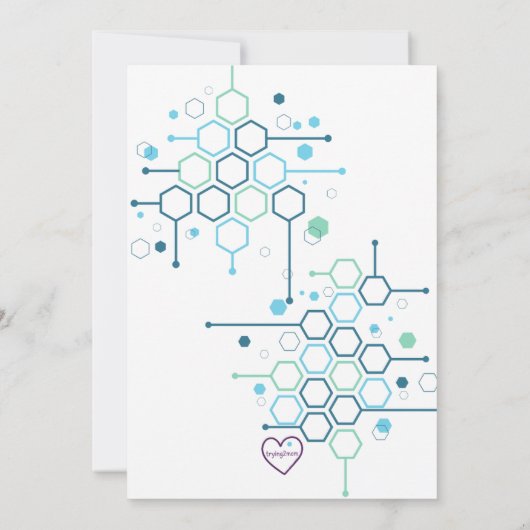 Explosive Fun Science Lab Birthday 招待状 (裏面)