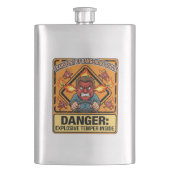 Explosive Temper Trucker | ADR digital download フラスク (正面)