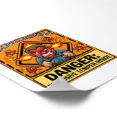 Explosive Temper Trucker | ADR digital download ポスター (角)