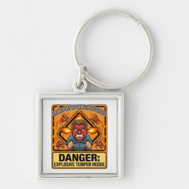 Explosive Temper Trucker | ADR Hazmat キーホルダー