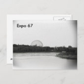 Expo 67はがき ポストカード (正面/裏面)