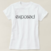 Exposed Tシャツ (デザイン正面)