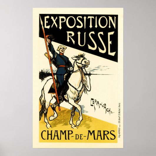 Exposition Russe Champ de Mars Maitres de Affiche ポスター (正面)