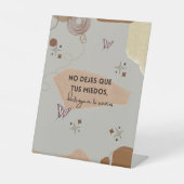 Expositor en L Profesional para Promociones y Seña 台座サイン (正面)