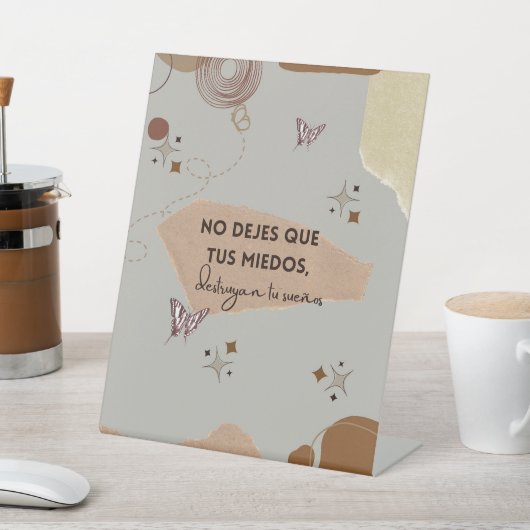 Expositor en L Profesional para Promociones y Seña 台座サイン (インサイチュ)