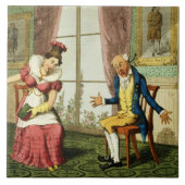 Expostulation、パブ。 G. Humphrey著、1821年(colo タイル (正面)