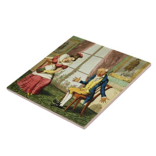 Expostulation、パブ。 G. Humphrey著、1821年(colo タイル (側面)