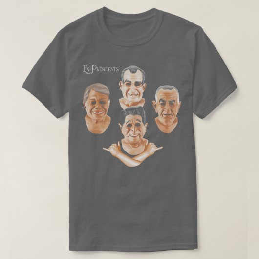 ExPresidentsのポイント分割 Tシャツ (デザイン正面)