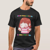 Express How Much I Don t Care  Sarcasm Quote Cute  Tシャツ (正面)