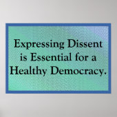 Expressing Dissent ポスター (正面)