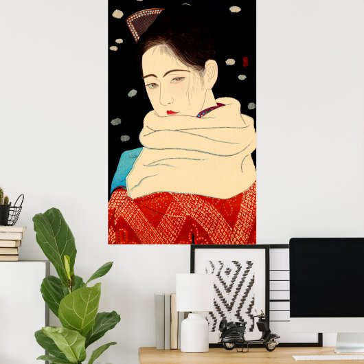 Expression of Eyes浅井きよし1930 ポスター (ホームオフィス)