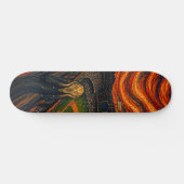 Expressionist Baseball Stadium Skateboard Deck スケートボード (横)
