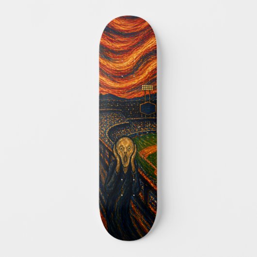 Expressionist Baseball Stadium Skateboard Deck スケートボード (正面)