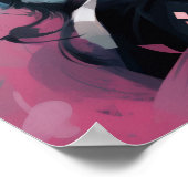 Expressive Anime Music Portrait ポスター (角)