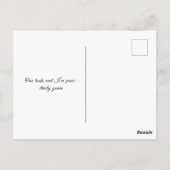 Expressive CloseUp Yorkshire Terrier Dog Portrait ポストカード (裏面)