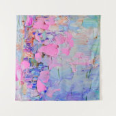 Expressive embossed paint on canvas, created using タペストリー (正面(横))