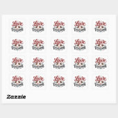 Expressive Eyes Love Message Print スクエアシール (シート)