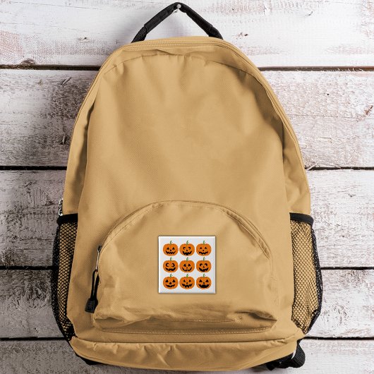 Expressive Happy Jack-O'-Lanterns 缶バッジ