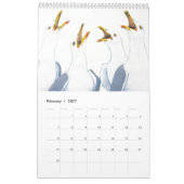 Expressive Wildlife Calendar 2027 カレンダー (2月 2027)