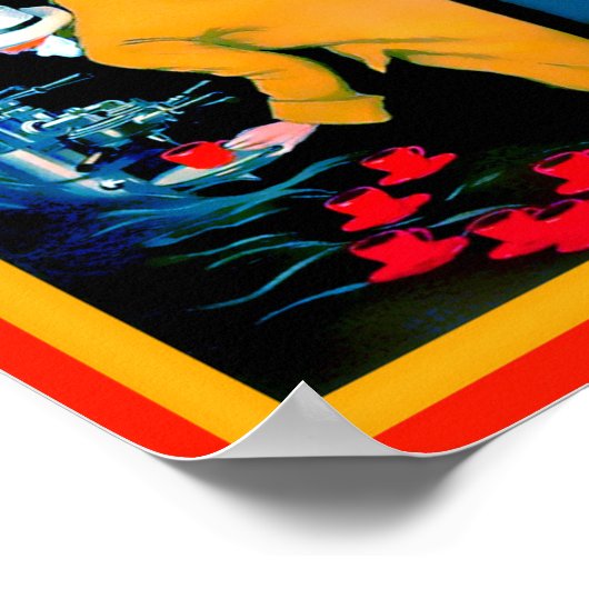 Expresso Coffee Machine Poster Ad 1922 (copy) ポスター (角)