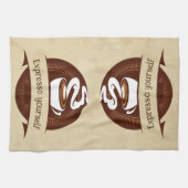 Expresso Yourselfおもしろいコーヒーキッチン引用文 キッチンタオル (横)