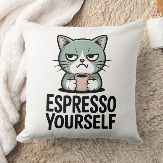 Expresso Yourself クッション (ブランケット)