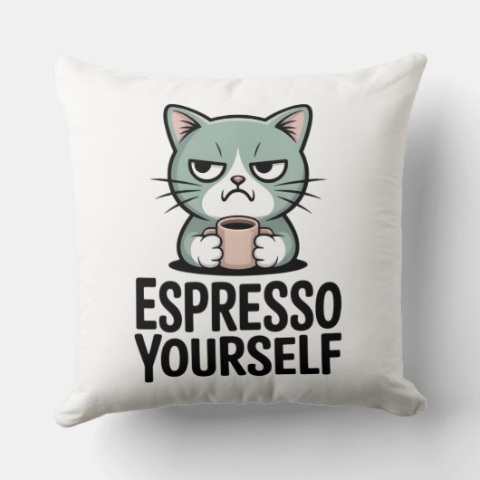 Expresso Yourself クッション (裏面)