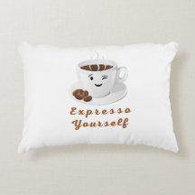 Expresso Yourself – Funny Smiling Coffee Tee