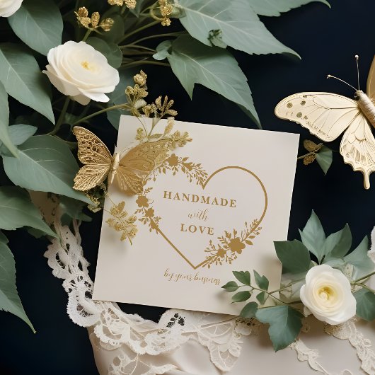 Exquisite Floral Heart Shape Wreath Handmade Love ラバースタンプ