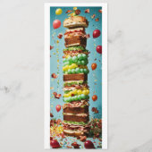 「Exquisite Fusionの喜び：Mem用にカスタマイズされたメニュー メニュー (裏面)