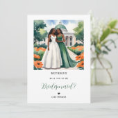 Exquisite Green 2 Afro American Girls Proposal (スタンド正面)