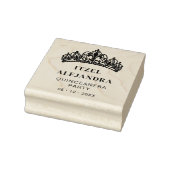 Exquisite Lys Flower Tiara Quinceañera Party  ラバースタンプ (スタンプ)