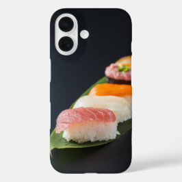 Exquisite sushi art iPhone 16ケース