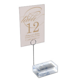 Exquisite Table Card Holders for Unforgettable Eve テーブルカードホルダー