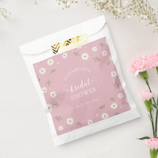 Exquisite Wildflower Floral Garden Bridal Shower フェイバーバッグ (封をした状態)
