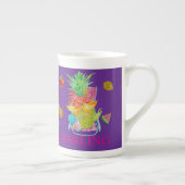 EXQUISITE WOMEN'S DESIGNED MUG  ボーンチャイナマグカップ (右)