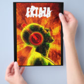 EXTAZA DJフライヤー チラシ (手)