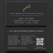 Exterior Cleaning Power Washing QR Code 名刺