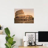 Exterior Colosseum,ローマ,イタリアのアーカイブプリント ポスター (ホームオフィス)