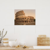 Exterior Colosseum,ローマ,イタリアのアーカイブプリント ポスター (キッチン)