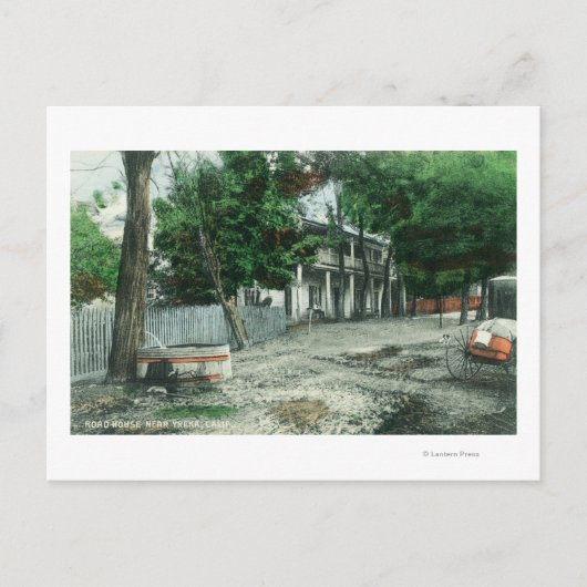 Exterior View of a Road HouseYreka, CA ポストカード (正面)
